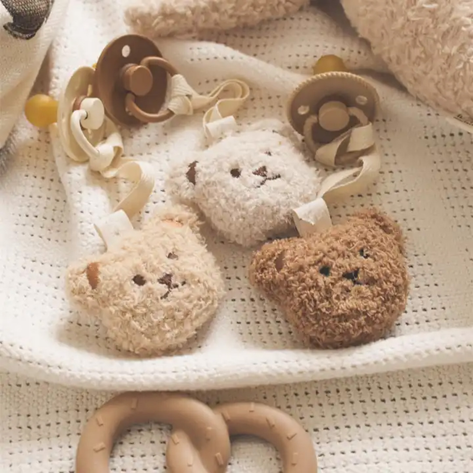 Baby Products Nipples - Soporte para chupete de peluche a