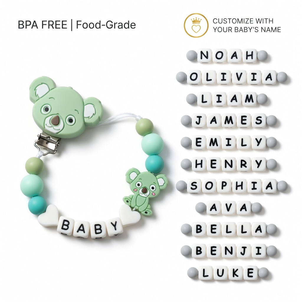 Baby Products Nipples - Clip de silicona para chupete de