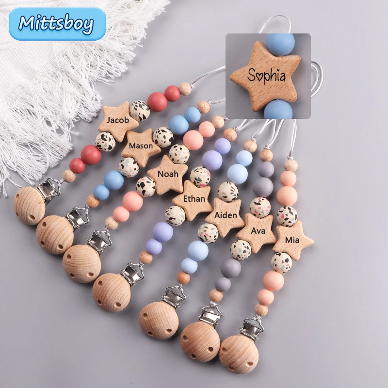Baby Products Nipples - Nuevo nombre personalizado, cadena de chupete