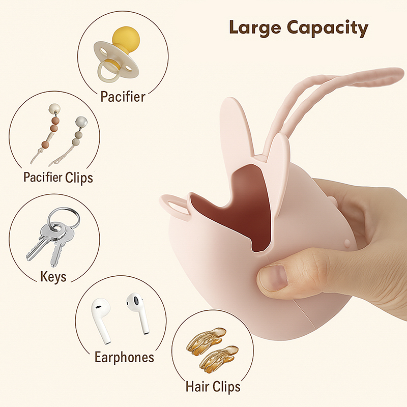 1 funda porta chupete de silic - Baby Products Nipples reseña y precio
