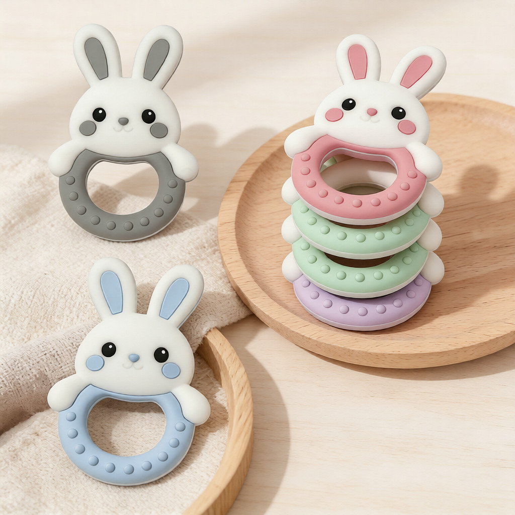 1 Uds. Mordedor de silicona pa - Baby Products Nipples reseña y precio