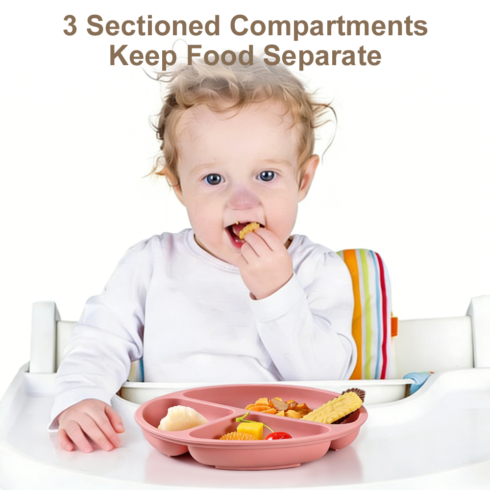 1 Plato para Bebé, Plato Divid - Baby Led Weaning Set reseña y precio