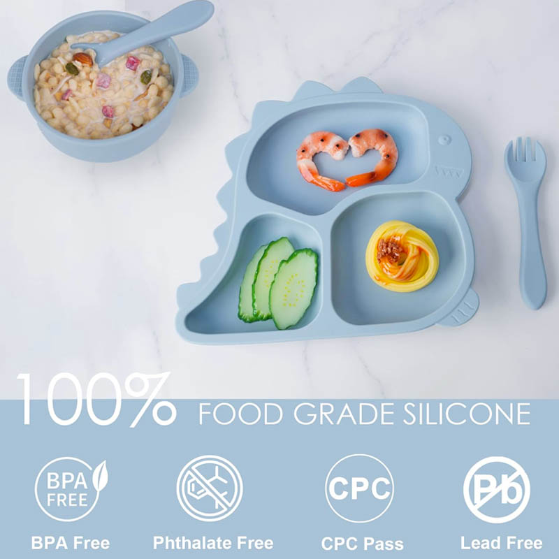 Vajilla de silicona para bebé, - Baby Led Weaning Set reseña y precio