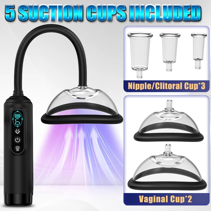 Vibrador con Bomba de Succión  - Breast Pump reseña y precio