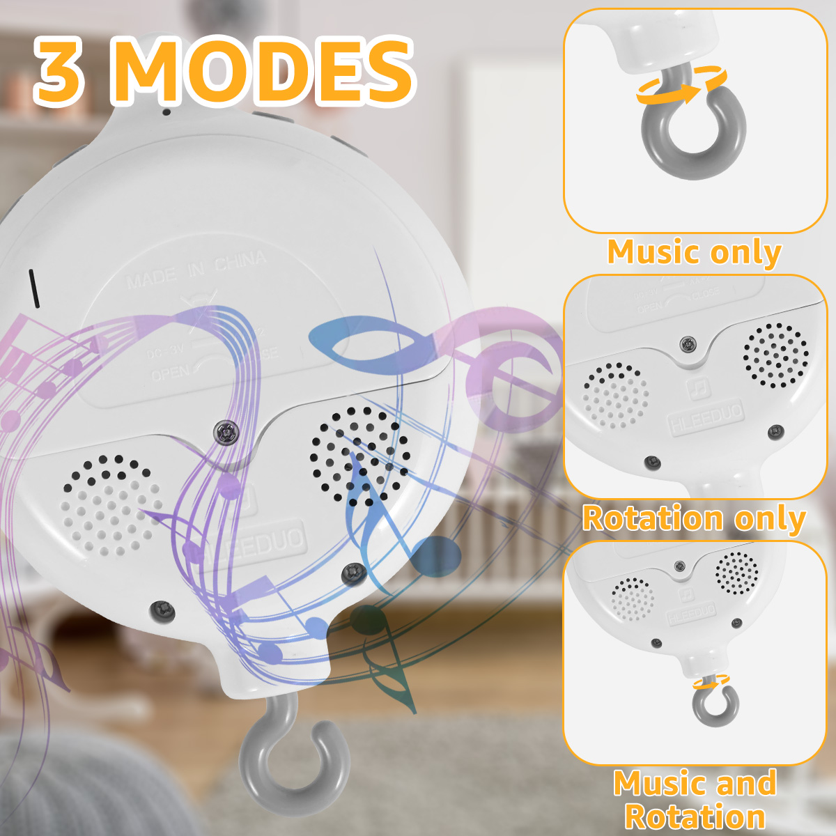 Caja de música giratoria para  - Baby Products Gift reseña y precio
