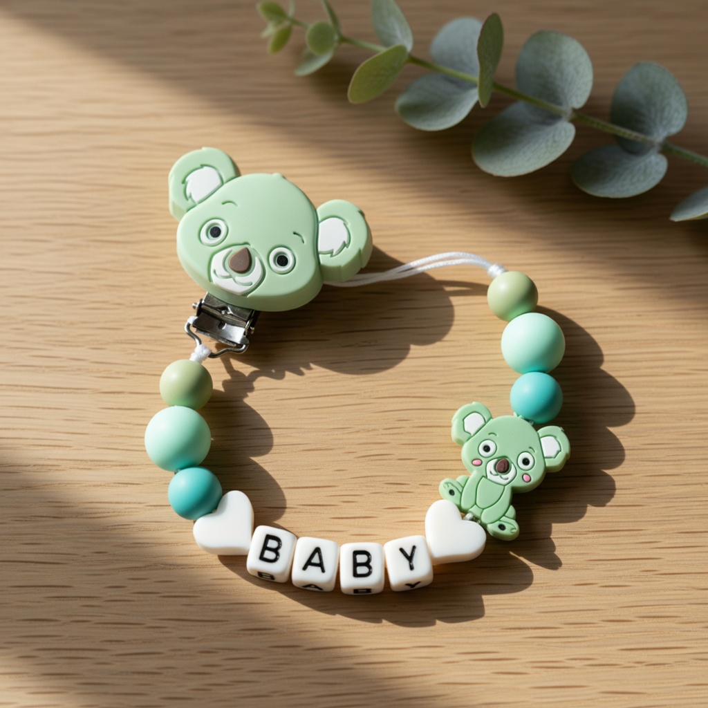 Clip de silicona para chupete  - Baby Products Nipples reseña y precio