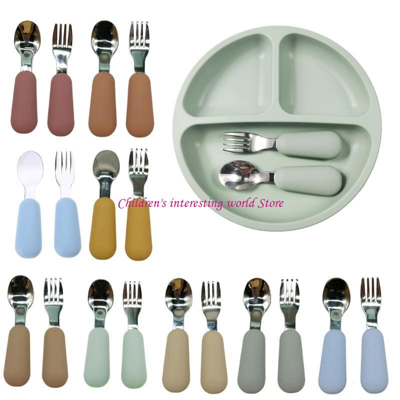 Set bifurcación y cuchara bebé - Baby Led Weaning Set reseña y precio