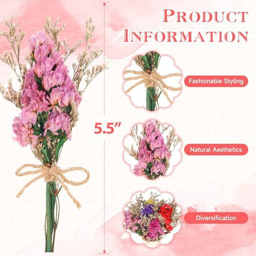 Mini Ramo de Flores Secas Natu - Baby Products Gift reseña y precio