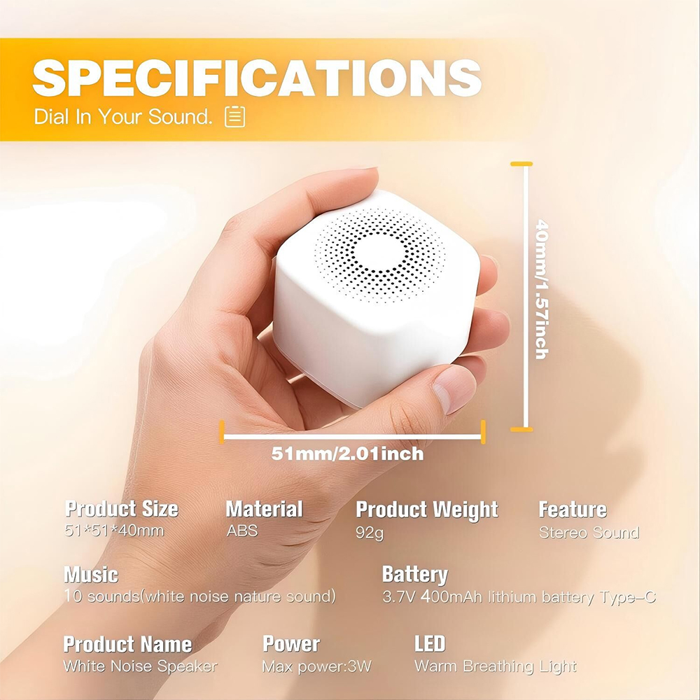 Máquina de Ruido Blanco con 10 - White Noise Machine Baby reseña y precio